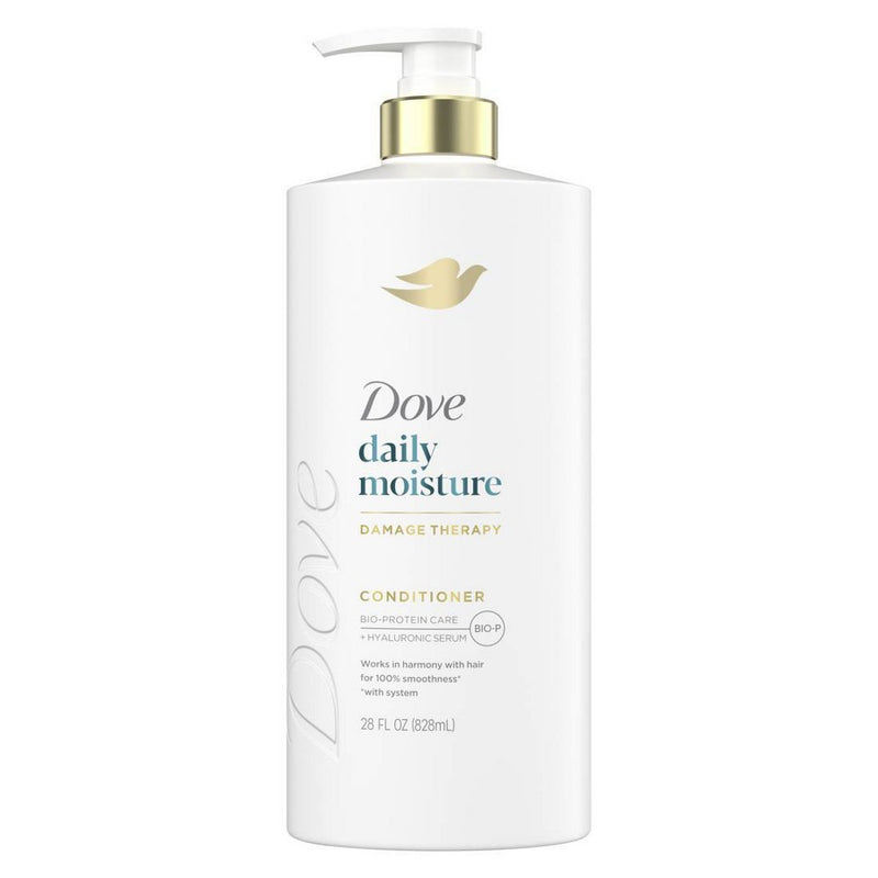 Dove Dove Er Daily Moisture For Dry Hair With Bio-Protein Care Technology And Hyaluronic Serum 28 Fl Oz Shampoo & Conditioner