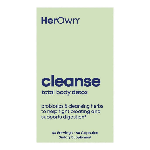 Her Own Her Own Cleanse - Gentle Detox & Gut Health - 60 Capsules Vitamins & Supplements