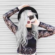 zeroUV Oversize Round Circle Pointed Cat Eye Sunglasses 9180 Sunglasses