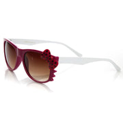 zeroUV Cute Kitty Colorful Polka Dot Bow Sunglasses 8799 Sunglasses