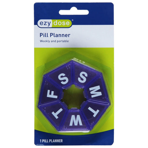Ezy Dose Ezy Dose Weekly And Portable Pill Planner Vitamins & Supplements