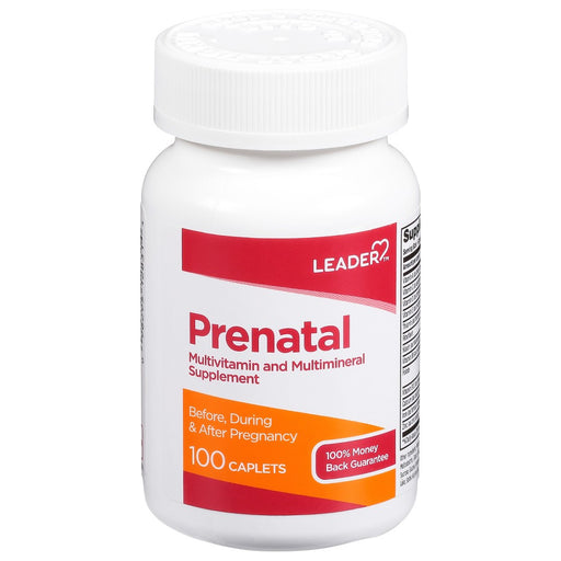 Leader Leader Prenatal 100 Caplets Vitamins & Supplements