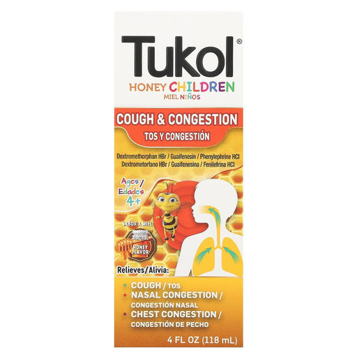 Tukol Tukol Cough & Congestion, Children, Honey 4 Fl Oz Honey