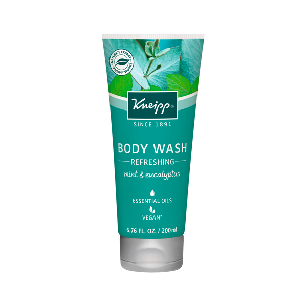 Kneipp Mint & Eucalyptus Shower Foam - Refreshing 6.81 oz