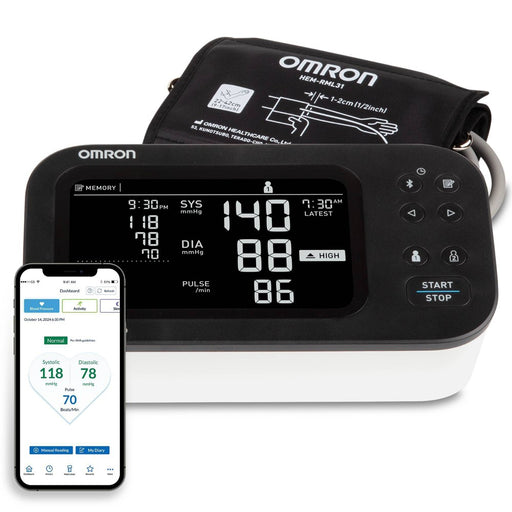 Omron Omron 10 Series Wireless Upper Arm Blood Pressure Monitor, Multi-User – Each Blood Pressure Monitors
