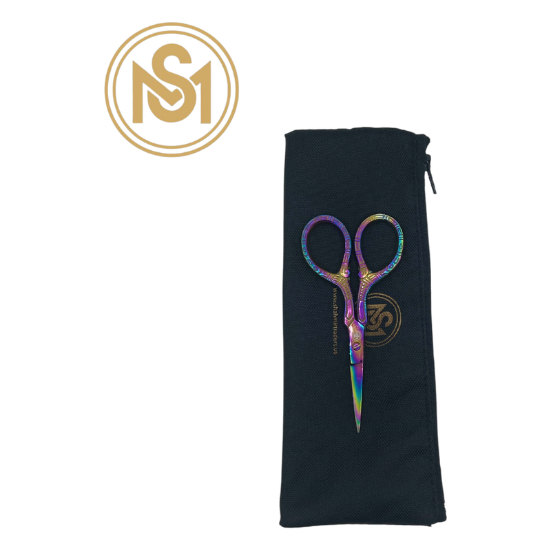 Shahmirtrader SM European Style Embroidered Knitting Scissor Shears