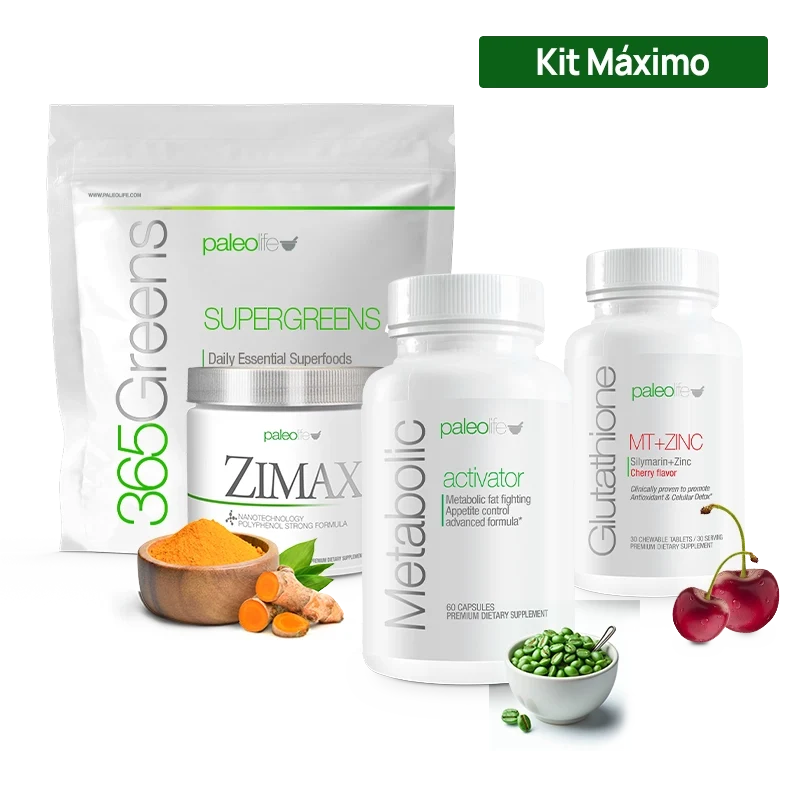 Paleolife Problemas Metabólicos Black Kit Máximo