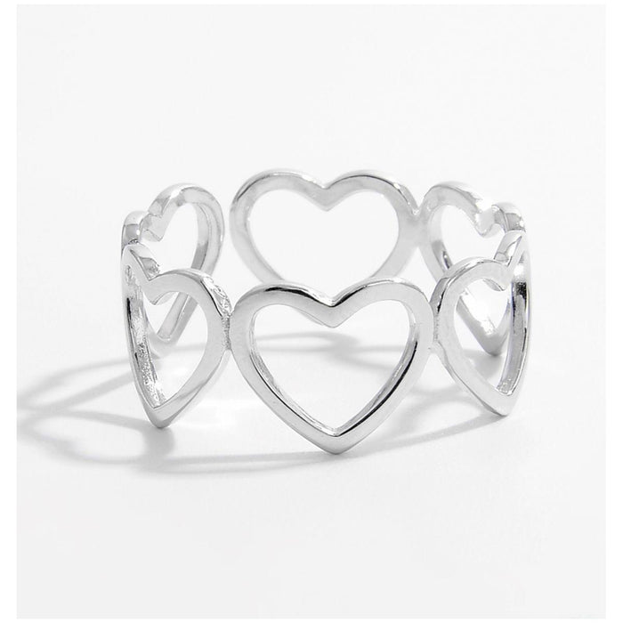 925 Sterling Silver Heart Ring