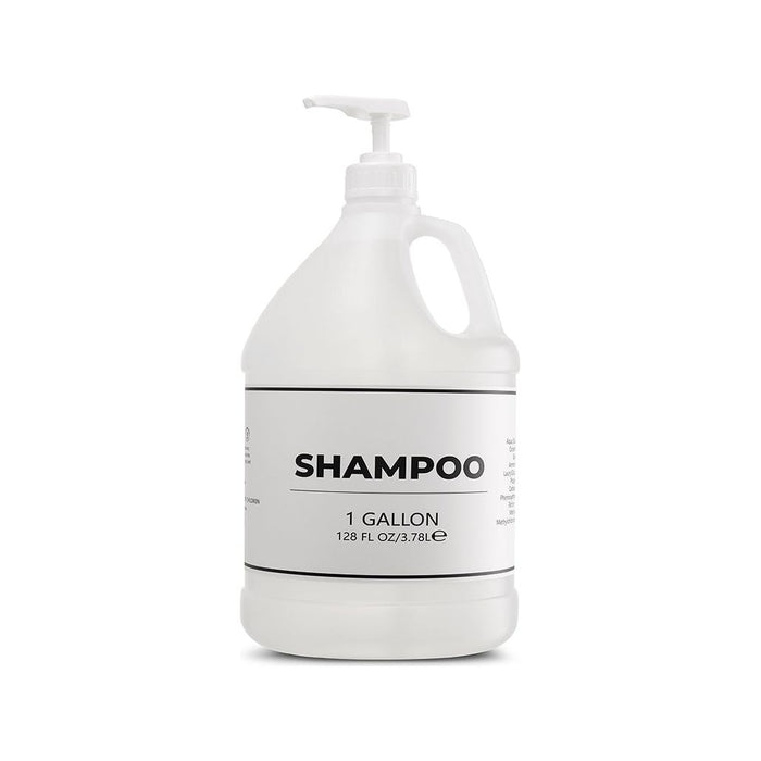 Amenities Depot Shampoo Refill - 4 Pack Of 1 Gallon Pump Dispensers - White Label