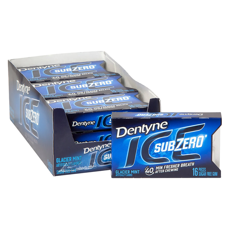 Dentyne Dentyne Mondelez Ice Sub Zero Gum Gum Stimulators White Smoke