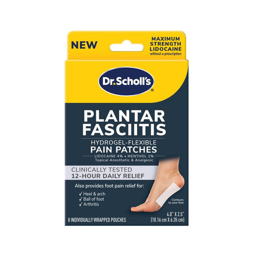 Dr. Scholl's Dr. Scholl's Plantar Fasciitis Pain Patches With Hydrogel Flexible Technology - 8ct Insoles & Inserts