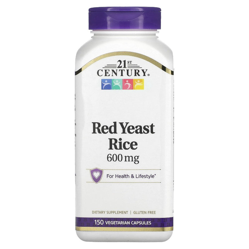 21st Century 21st Century Red Yeast Rice Vegetarian Capsules 150 Ct Vitamins & Supplements