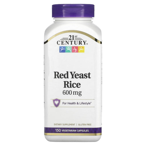 21st Century 21st Century Red Yeast Rice Vegetarian Capsules 150 Ct Vitamins & Supplements