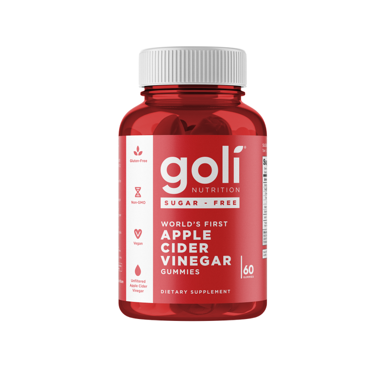 Goli Goli® Nutrition ACV Zero Sugar Gummies – Keto-Friendly & Delicious Vitamins & Supplements White Smoke