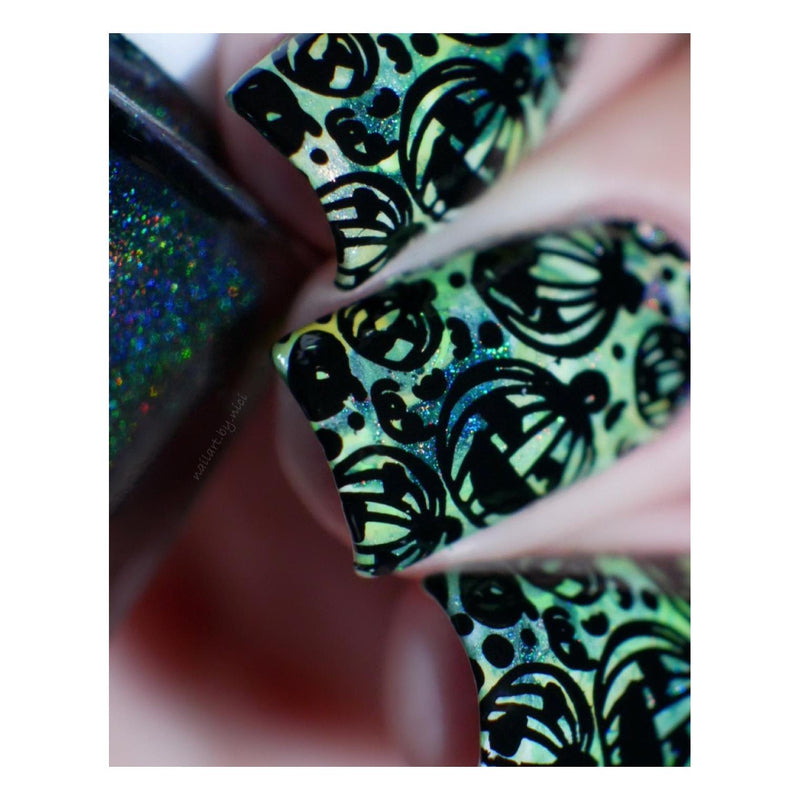 UberChic Beauty Halloween-03 Stamping Plate