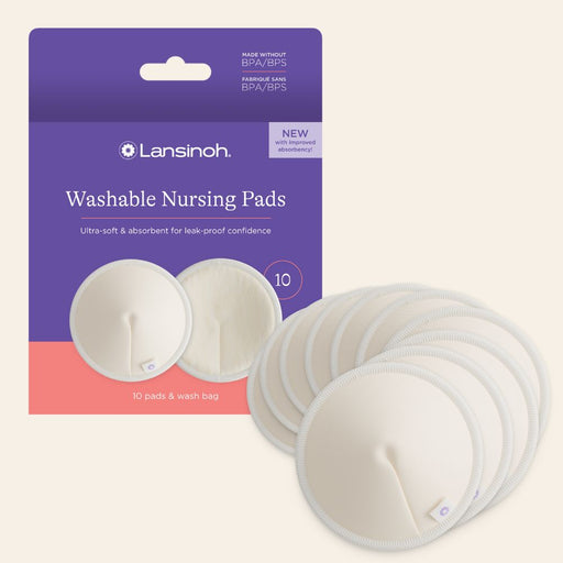 Lansinoh Lansinoh® Washable Nursing Pads – Eco-Friendly & Ultra-Soft Nursing & Feeding