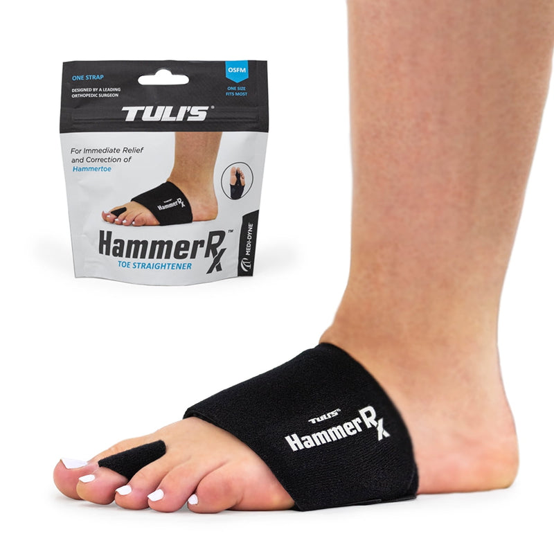 Tuli's Tuli's HammerRx Adjustable Hammer Toe Straightener And Corrector One Size Fits All Foot Care