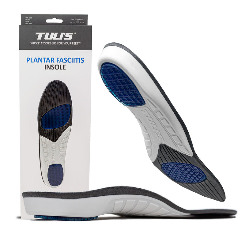 Tuli s Tuli’s® Plantar Fasciitis Orthotic Insoles – Arch Support (Large) Foot Care