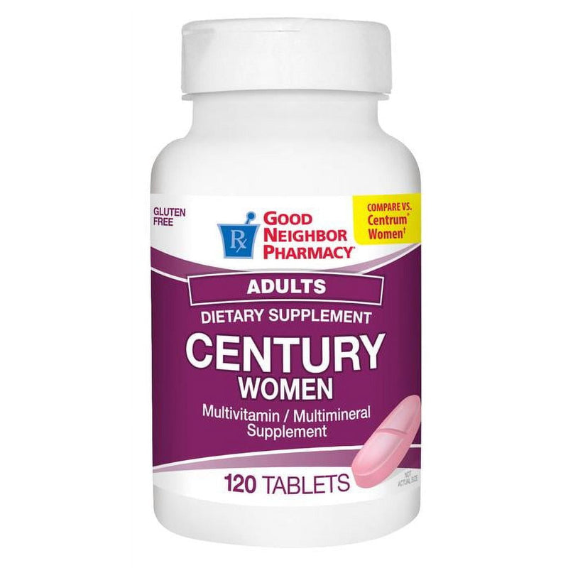 Good Neighbor Pharmacy Good Neighbor Pharmacy GNP Century Adult Women S Multivitamin 120 Tablets Vitamins & Supplements