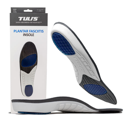Tuli s Tuli’s® Plantar Fasciitis Insoles – Full-Length Orthotic Support (Medium) Foot Care