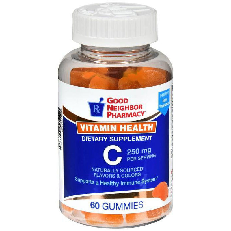 Silver Rod Pharmacy Silver Rod Pharmacy Gnp Vitamin C 250 Mg Orange Gummy 60 Vitamins & Supplements