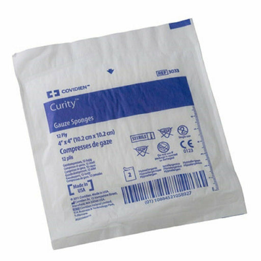 Curity Curity Covvidien Gauze Sponge 4 X 4 In First Aid