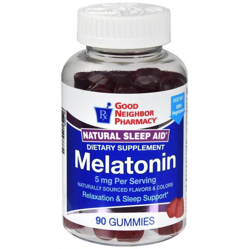 Silver Rod Pharmacy Silver Rod Pharmacy Good Neighbor Melatonin 5mg Gummies 90ct Building Consumables