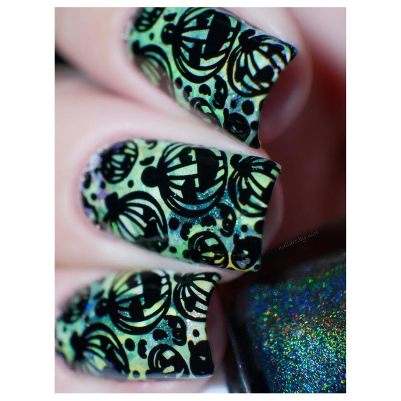 UberChic Beauty Halloween-03 Stamping Plate
