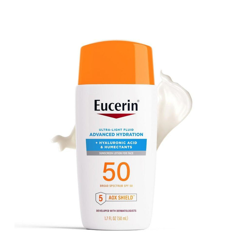 Eucerin Eucerin Sun Advanced Hydration Face Lotion - SPF 50 - 1.7 Fl Oz Sunscreen