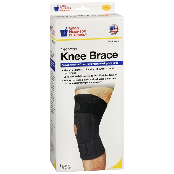 Good Neighbor Pharmacy Good Neighbor Pharmacy Neoprene Knee Brace Black Small 1ct Health & Beauty