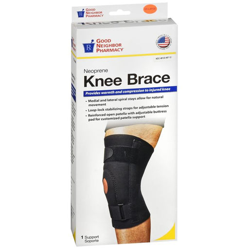 Good Neighbor Pharmacy Good Neighbor Pharmacy Neoprene Knee Brace Black Extra Large 1ct Health & Beauty