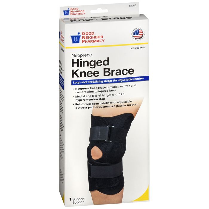 Good Neighbor Pharmacy Good Neighbor Pharmacy Neoprene Hinged Knee Brace Small/Medium 1ct Health & Beauty