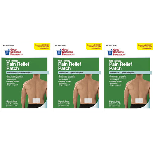 GNP GNP Good Neighbor Pharmacy Pain Relief Patch Cold 5ct Health Care