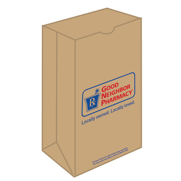 0 Good Neighbor Pharmacy Bag Brown Recycle 6lb 1000 Golf Bags