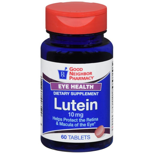 0 Good Neighbor Pharmacy Lutein 10mg Tablets 60ct Folder Tabs