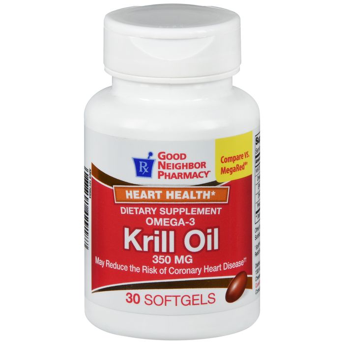 0 Good Neighbor Pharmacy Omega 3 Krill Oil 350mg Softgels 30ct Fragrance Oil