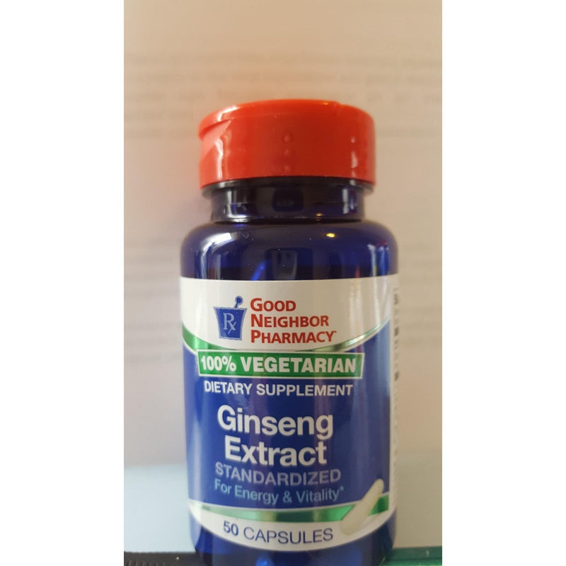 Good Neighbor Pharmacy Good Neighbor Pharmacy GNP Ginseng 200mg 50 Caps Fitness & Nutrition