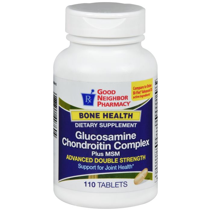 Good Neighbor Pharmacy Good Neighbor Pharmacy GNP Glucosamine Chondroitin Advanced DS 110 Tabs Fitness & Nutrition