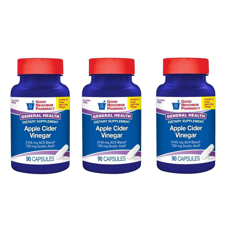 0 Good Neighbor Pharmacy Apple Cider Vinegar Capsules 90ct Vinegar