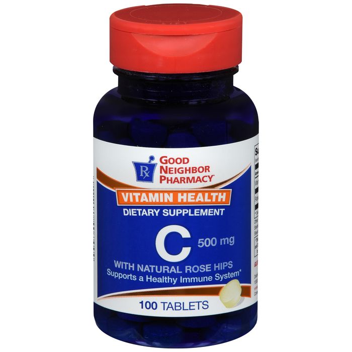 Silver Rod Pharmacy Silver Rod Pharmacy GNP Vitamin C 500 Mg Rose Hips 100 Tabs Vitamins & Supplements