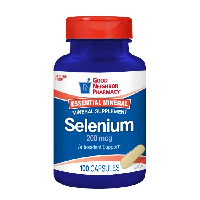 0 Good Neighbor Pharmacy Selenium 200mcg Capsules 100ct