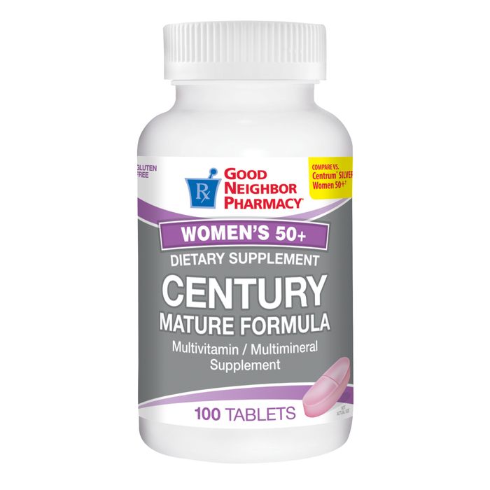 0 Good Neighbor Pharmacy Century Mature Women 50+ Tablets 100ct Mature