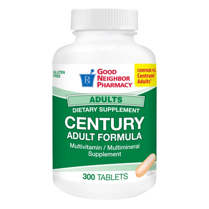 Good Neighbor Pharmacy Good Neighbor Pharmacy Century Adult Multivitamin, 300 Tablets Vitamins & Supplements