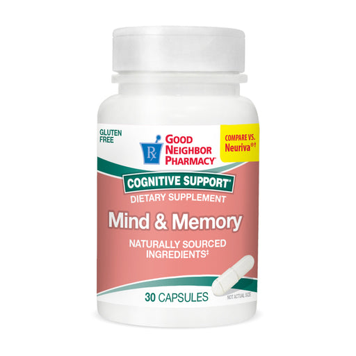 0 Good Neighbor Pharmacy Mind & Memory Brain Support Capsules 30ct Memory