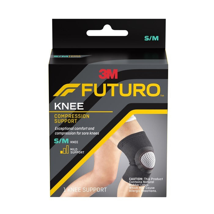 Futuro FUTURO Breathable Compression Knee Sleeve for Arthritis and Sprains, Size S/M Supports & Braces
