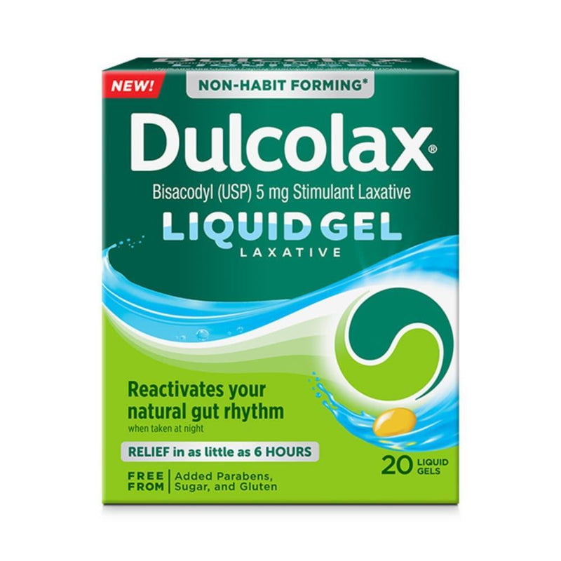 Dulcolax Dulcolax Stimulant Laxative Liquid Gels For Constipation Relief Health & Beauty