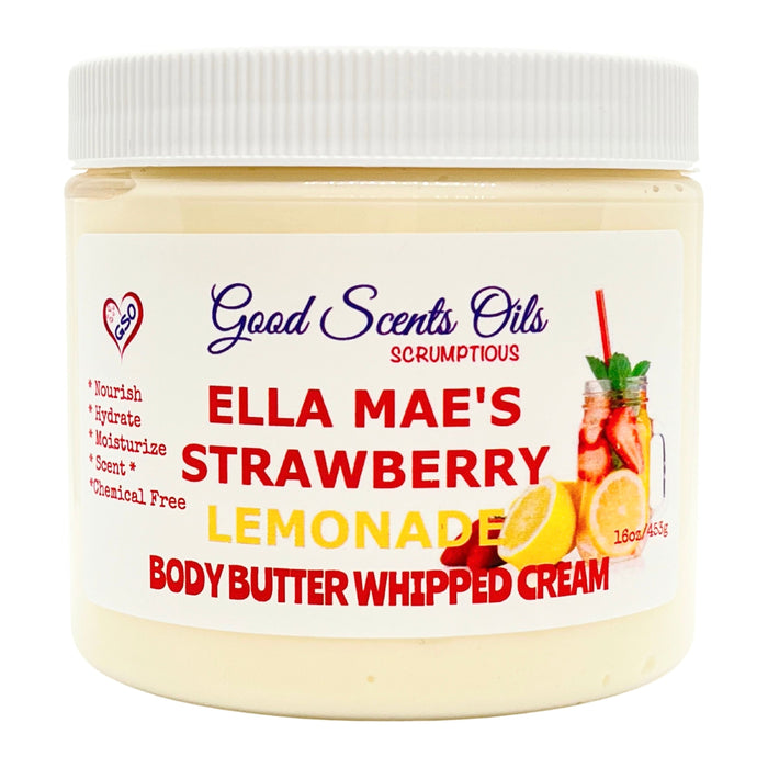 Good Scents Oils - Ella Mae Strawberry Lemonade Body Cream