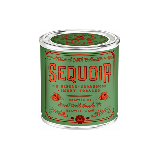 Good & Well Supply Co Sequoia National Park Candle Candles