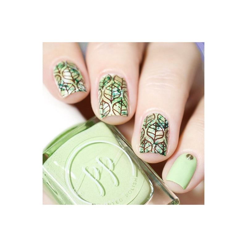 UberChic Beauty Lovely Leaves-03 Stamping Plate