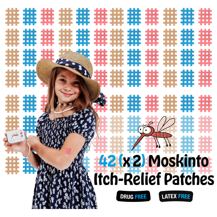 Moskinto, 42ct Family Box, The Original, Itch-Relief Patch